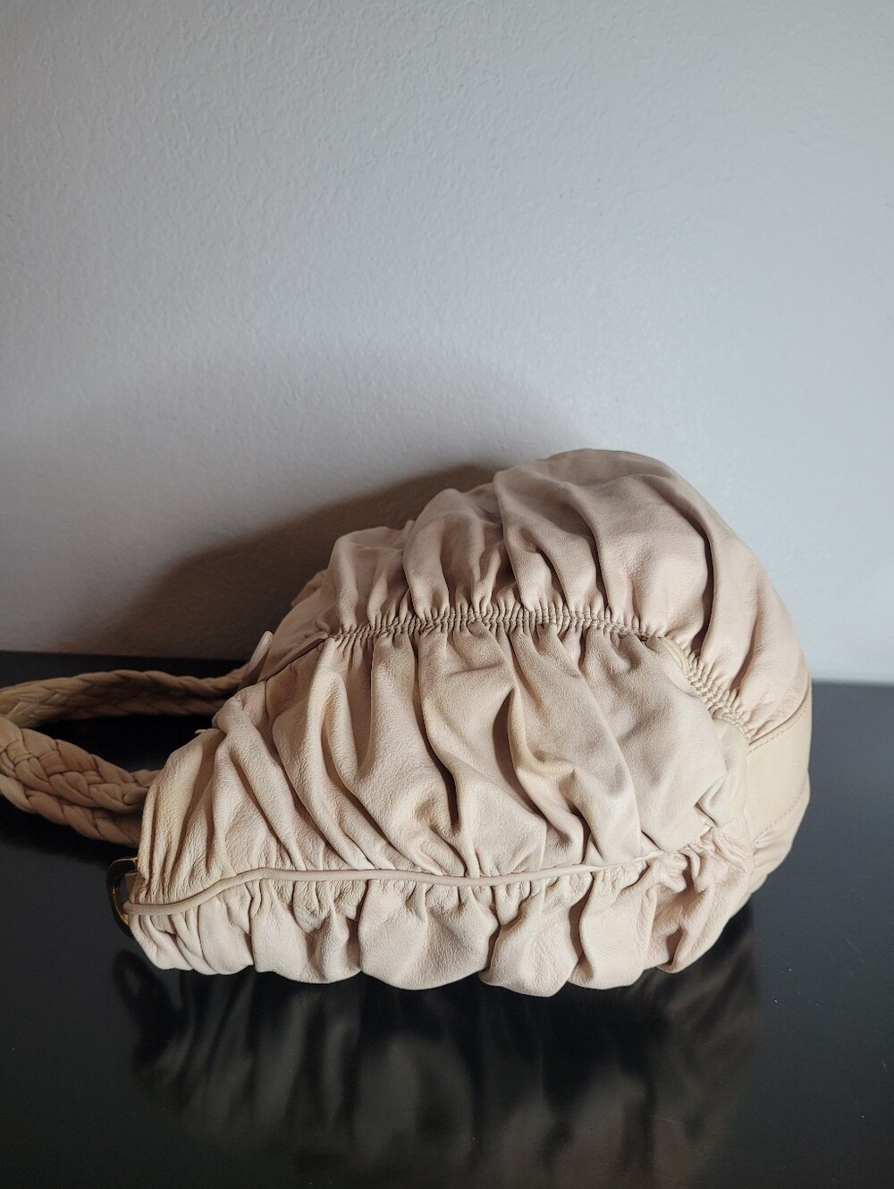 Bally   Lambskin Vintage  Shoulder  Bag - Picture 9 of 13